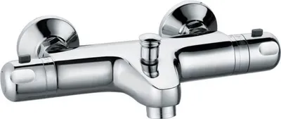 Immagine prodotto di Miscelatore termostatico per vasca, ROUSSEAU Volga 2, cartuccia termostatica, protezione antiscottatura, corpo in ottone