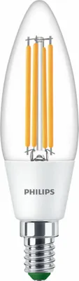Immagine prodotto di Philips MASTER LEDcandle E14 lampada a filamento Clear 2,3W 485lm - 840 bianco freddo | Sostituzione per 40W