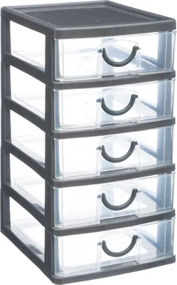 Produktbild von 5five Simply Smart Bin Organizer 5 Schubladen für Kleinteile