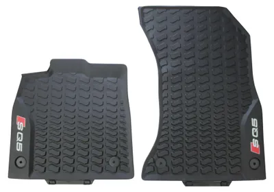 Original SQ5 Premium Gummi-Fußmatten Matten SET für Audi Q5 FY ab 2016 – Produktansicht