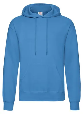 Immagine prodotto di Fruit of the Loom - Felpa con cappuccio "Classic" da uomo FK2839 (M) (blu azzurro)