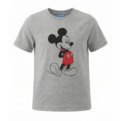 Produktbild von Mickey Mouse Jungen Kinder T-Shirt Grau , Größe:98-104