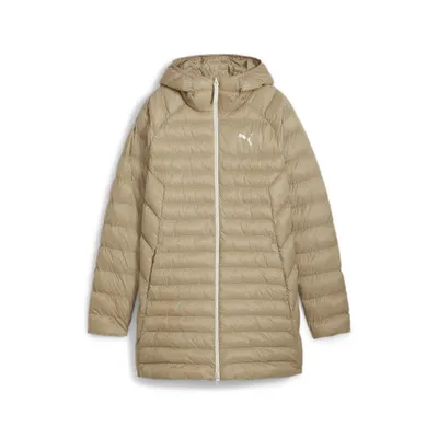 Produktbild von PUMA PackLITE Primaloft Long Hooded Jacke Damen beige S