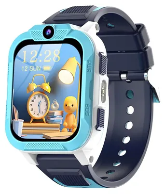 Productafbeelding van Kinder-smartwatch - Z40 Pro - 4G - GPS-locatiebepaling - Videogesprekken - 4,7 cm touchscreen - Blauw