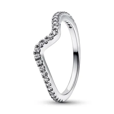 Immagine prodotto di Pandora 192539C01 Anello Donna Onda Scintillante Zircone Argento Taglia 50