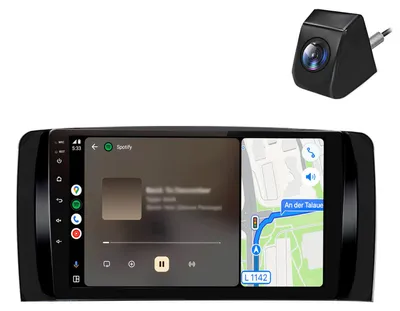 Produktbild von Carplay Autoradio Mit Kamera Für Mercedes Benz R-Klasse W251 2005-2017 Android GPS Navi WIFI DAB+ SWC RDS DSP USB BT 2+64GB