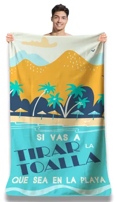 Produktbild von Mikrofaser Strandtuch, Schnelltrocknend und Sandabweisend, 160 x 80 cm