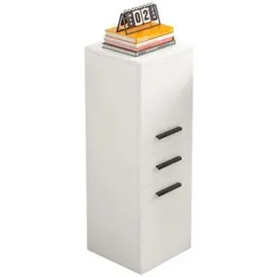 Produktbild von Office weißes Bücherregal für Loftordner 85cm