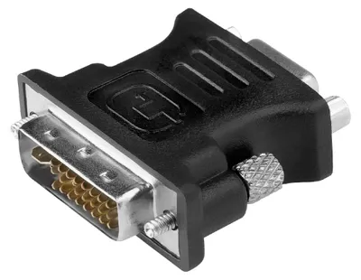 Produktbild von VIVanco™Hochwertiger kompatibler DVI-I/VGA-Stecker-auf-Stecker-Adapter
