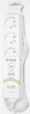 Obrázek produktu pro RETLUX RPC 13 prodlužovací přívod 3m/5 3×1,0mm