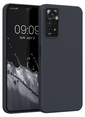 Produktbild von kwmobile Handyhülle für Xiaomi Redmi Note 11 Pro / Note 11 Pro (5G) / Note 12 Pro (4G) Hülle - Case Silikon - Kabelloses Laden - Schutzhülle Cover in