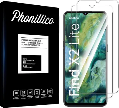 Obrázek produktu pro Tvrzené sklo pro Oppo FIND X2 LITE [2 ks] Screen Protector Film Anti-scratch Glass Resistant Phonillico®