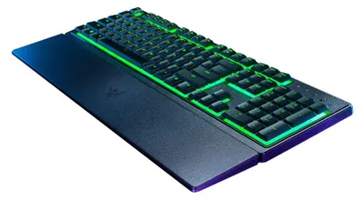 Productafbeelding van Razer Ornata V3 X - Plat membraan toetsenbord met Chroma RGB-verlichting, QWERTZ-indeling (Duits), zwart