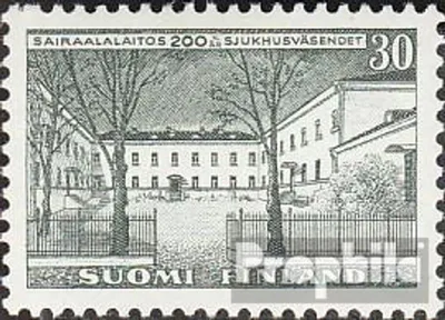 Produktbild von Briefmarken Finnland 1956 Mi 472 (kompl.Ausg.) postfrisch Finnisches Krankenhauswesen