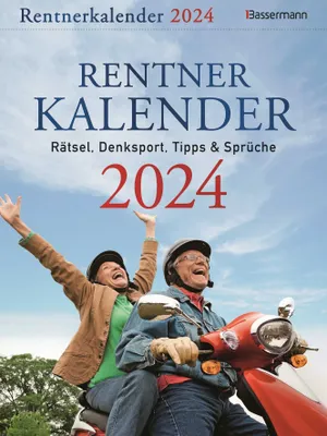 Produktbild von Rentnerkalender 2024. Der beliebte Abreißkalender bringt Schwung in den Ruhestand