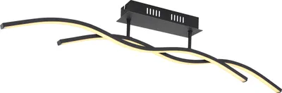 Produktbild von Globo Lighting|Deckenleuchte Metall schwarz, LED