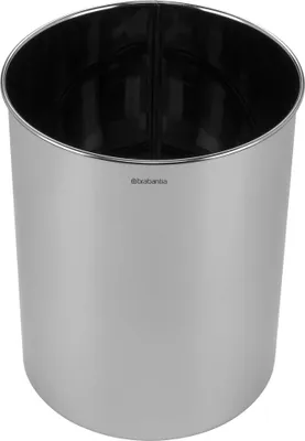 Obrázek produktu pro Brabantia válcový odpadkový koš, nerezová ocel, lesklá ocel, 15 l