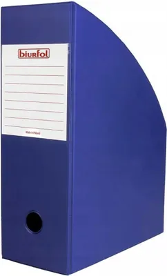 Immagine prodotto di Contenitore per documenti A4 blu navy Biurfol 10 cm