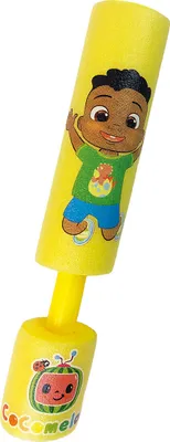 Produktbild von Happy People - Wasserspritze - Cocomelon Foam Shooter (19 cm) Wasserpistole Kinder gelb