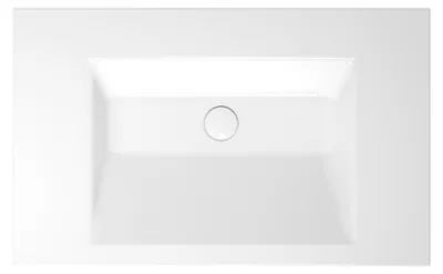 Produktbild von BetteAqua Einbauwaschtisch, ohne Hahnloch, ohne Überlauf, 800x495x80mm, A071-000PW