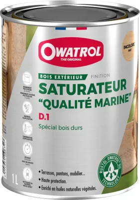 Image de Saturateur Bois Deks Olje D1 Owatrol Huile Saturatrice Bois Exotique - Owatrol