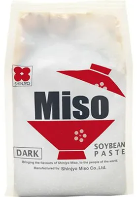 Immagine prodotto di Pasta per zuppa scura di miso 500g - Shinjyo Miso