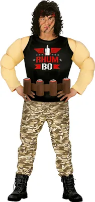 A man wearing a costume.
