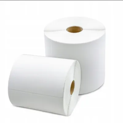 Obrázok produktu pre Termoetikety 100x150 mm – Vysoko kvalitné, samolepiace s perforáciou – 500 kusov, vhodné na označovanie zásielok