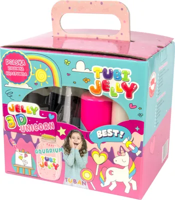 Obrázek produktu pro TUBAN TubiJelly 6 barev+malý aqua.Unicorn TU3328 3328