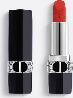 Zdjęcie produktu dla Christian Dior, Couture Colour, Matte, Cream Lipstick, 999, Refillable, 3.5 g