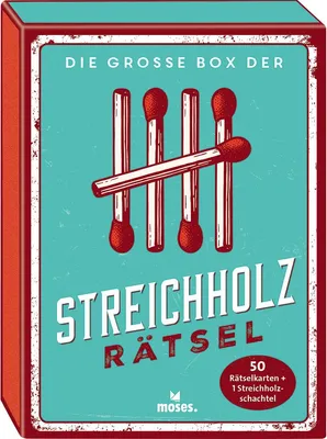 Produktbild von moses. Verlag GmbH Streichholzrätsel Sonstige