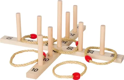 Produktbild von Ringwurfspiel mit 5 Sisalringen