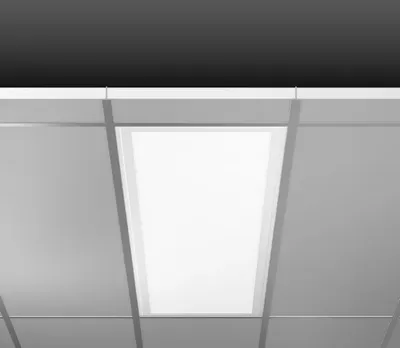 Immagine prodotto di RZB Sidelite ECO, 29 W, 3500 lm, 840, bianco, faretti da incasso a soffitto DALI, L 1245 P 308, 95°/93°, plastica (PMMA) prismatica 312368.002.1.76