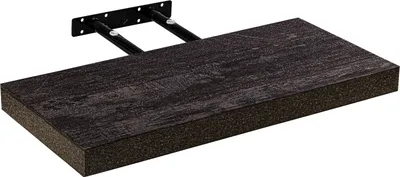 Obrázek produktu pro Stilista Nástěnná police Volato, 30 cm, tmavé dřevo