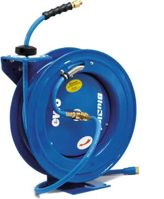 Produktbild von Schlauchaufroller BluBird f.Luft u.Wasser L.20m Geh.Metall Ausgang DN 7,2 EWO
