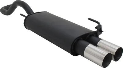 Image de Silencieux de sortie sport Novus pour VW Polo IV (6N/6N2)Facelift 2 x 76mm RL-Design