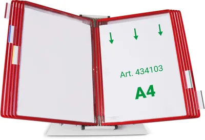 Obrázek produktu pro tarifold 434103 tarifold tdisplay kovový stolní stojan, včetně 10 výstavních desek