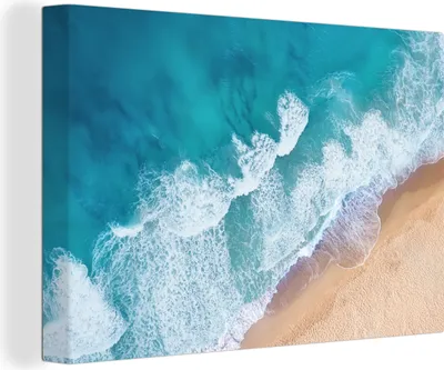 Obrázek produktu pro OneMillionCanvasses® Malba na plátně Nástěnná malba na plátně - Pláž - voda - moře - 150x100cm