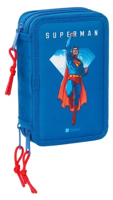 Produktbild von DC Comics Superman triple Federmappe 37pcs