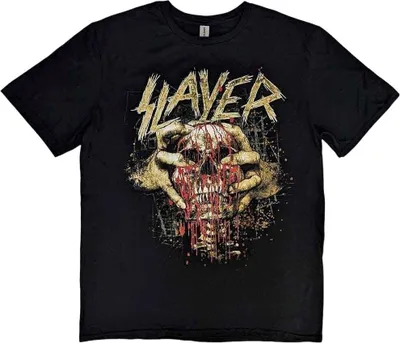 Obrázek produktu pro Slayer Skull Clench Black 2XL Tričko