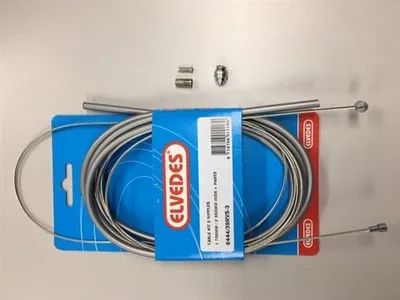 Produktbild von ELVEDES Kabel 2 Brustwarzen 2,35 m Edelstahl Silber 6444 39RVS-3