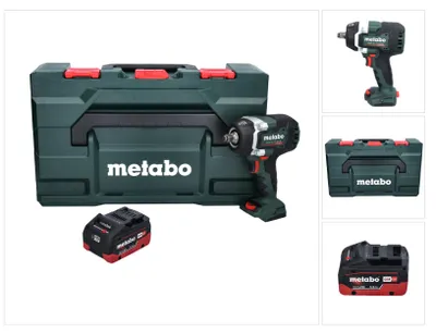 Immagine prodotto di Avvitatore a impatto a batteria Metabo SSW 18 LTX 800 BL 18 V 800 Nm 1/2" Brushless + 1x batteria 5,5 Ah + metaBOX - senza caricabatteria