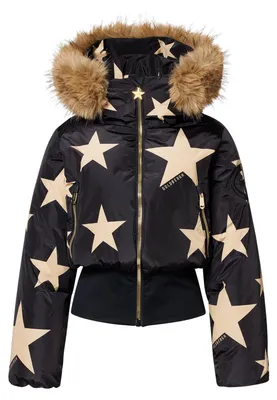 Produktbild von Goldbergh Winter Skijacke SHINNEN Black/Gold : 36 : gold Farbe: gold Größe: 36