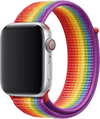 Produktbild von Apple MV9T2ZM/A, Band, Smartwatch, Mehrfarbig, Apple, Watch Series 3/4, Nylon