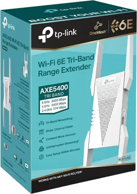 Image de TP-LINK TP-Link AXE5400 Mesh Wi-Fi 6E Range Extender