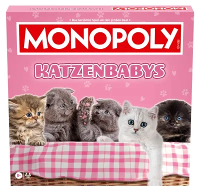 Obrázok produktu pre Mačiatka zo stolovej hry Monopoly *EN*