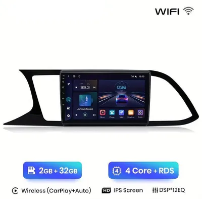 Productafbeelding van Multimedia Speler – Autoradio – Navigatiesysteem – Android Radio – WiFi – 9 Inch IPS Scherm