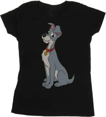 Produktbild von Disney - "Lady And The Tramp" T-Shirt für Damen BI16184 (S) (Schwarz)