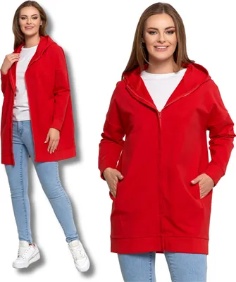 Produktbild von Moraj Lose Damen Sweatshirt Mit Reissverschluss, Lang, Glatt, Mit Kapuze - M/L