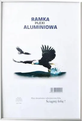 Zdjęcie produktu dla Rama aluminiowa Q-Connect, aluminium, 70 x 100 cm